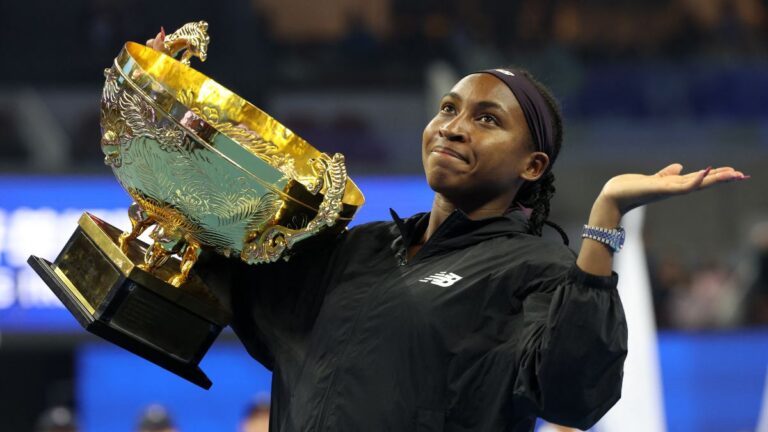 Coco Gauff levanta su segundo título de WTA 1000 en el Abierto de China