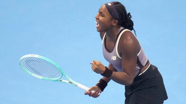 Coco Gauff vuelve a remontar y avanza a la final del Abierto de China