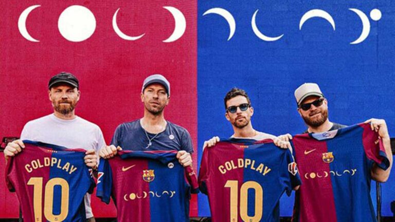 ¡Coldplay se apodera del Barcelona! Los blaugranas estrenarán playera para el Clásico de España