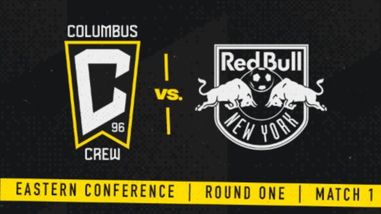 Columbus Crew vs  NY Red Bulls en vivo la MLS: Resultado y goles de la primera ronda de los playoffs en directo online