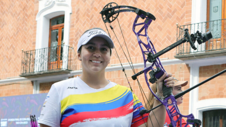 Sara López hace historia con otro oro en la Final de la Copa Mundo de Tiro con Arco Tlaxcala 2024