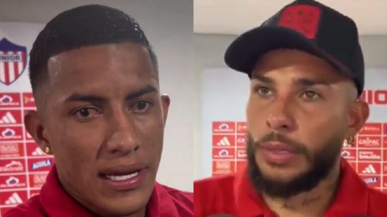 Declaraciones de Cristian Barrios y Duván Vergara sobre Junior caen mal en hinchas de América