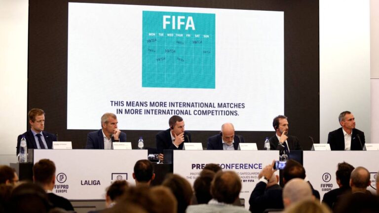 ¿Huelga en el fútbol? Sindicato de futbolistas y las ligas europeas demandan a la FIFA por la saturación de partidos