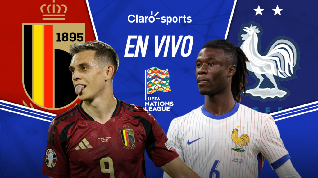 Bélgica vs Francia, en vivo online. Claro Sports