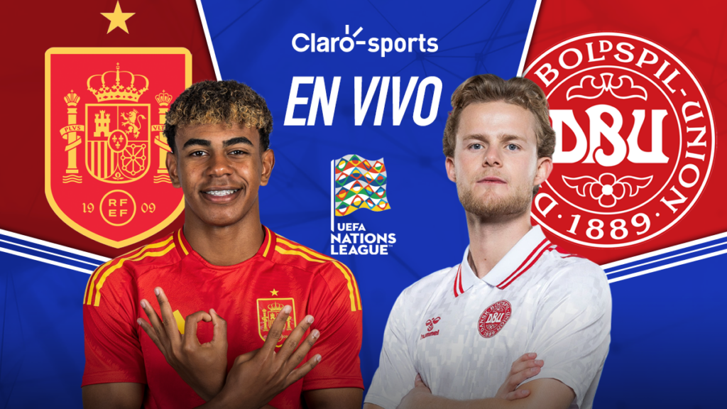 Sigue las acciones de la jornada 3 de la UEFA Nations League 2024 entre las selecciones de España vs Dinamarca