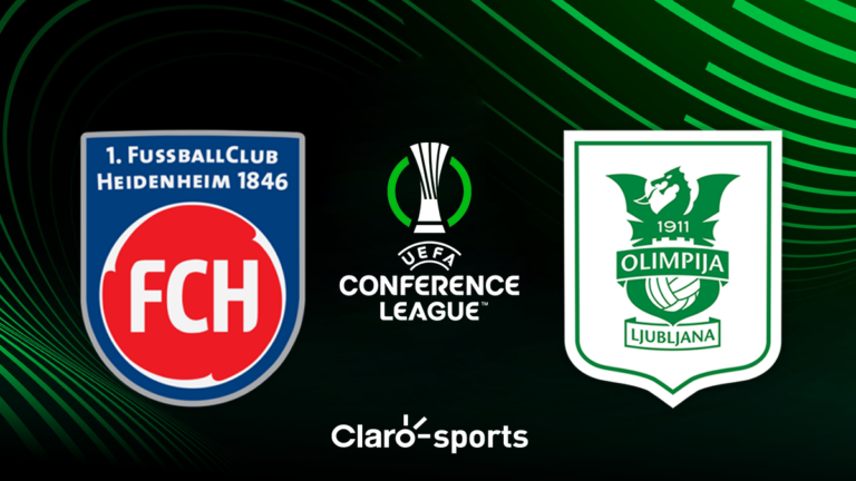 Heidenheim 1846 vs Olimpija Ljubljana, en vivo: Transmisión online de la Conference League 2024; resultados jornada 1, en directo