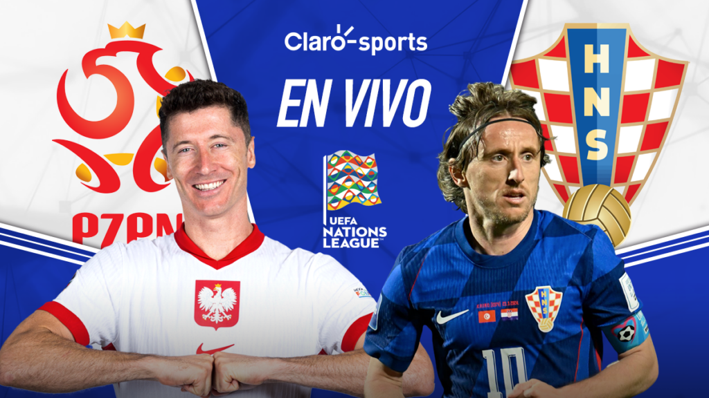 Polonia vs Croacia, en vivo online la Nations League. Claro Sports