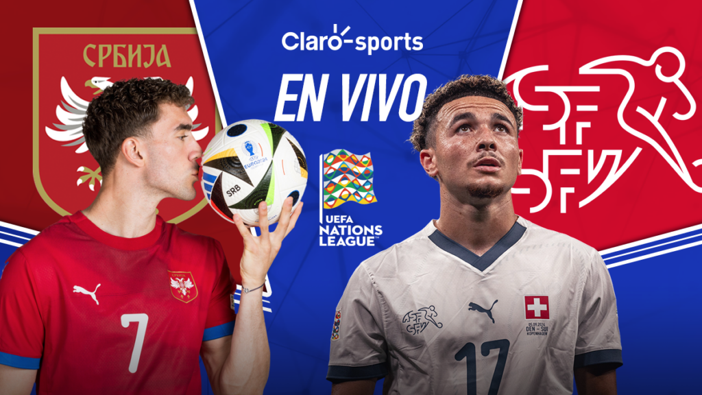 Sigue las acciones de la jornada 3 de la UEFA Nations League 2024 entre las selecciones de Serbia vs Suiza