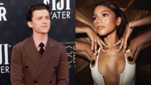 Tom Holland ‘se vuelve a poner’ el traje de Spider-Man y defiende a Zendaya de los paparazzi; así fue el momento