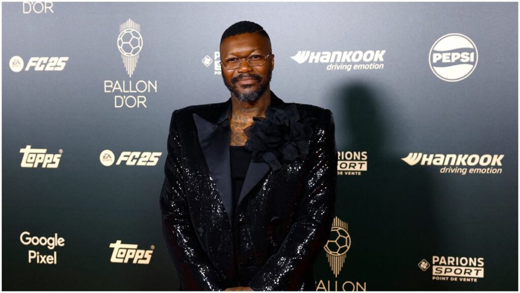 Djibril Cissé en la ceremonia del Balón de Oro 2024 | Reuters