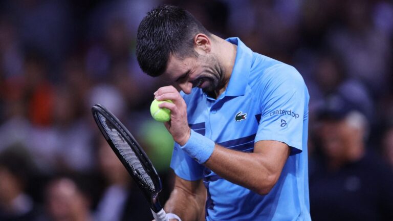 Sinner, Djokovic y Alcaraz afectados por la lluvia en el Masters de Shanghái