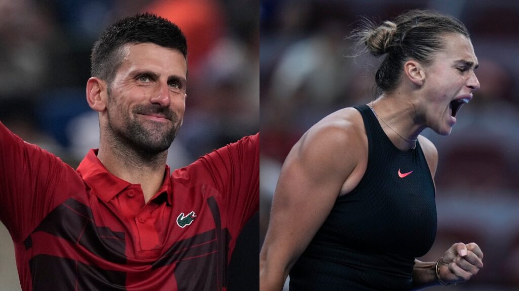 Djokovic avanza a semifinales en Shanghai y Sabalenka se medirá a Gauff en Wuhan