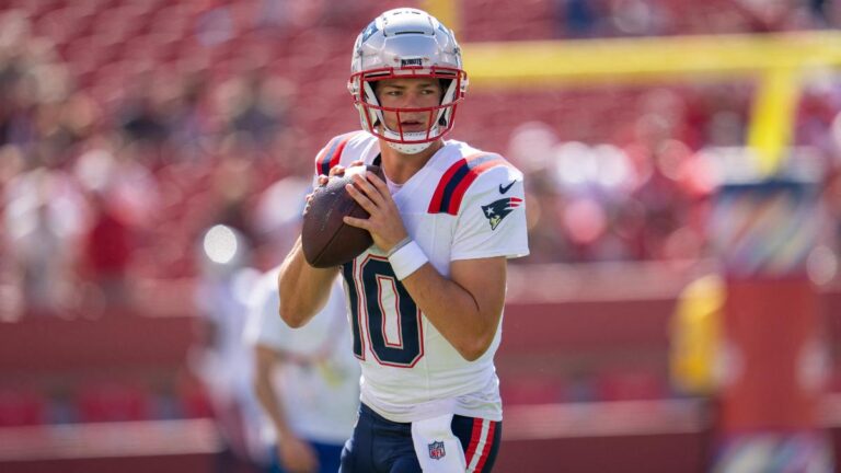 ¡Cambio de quarterback! Los Patriots anuncian a Drake Maye como titular para su próximo partido