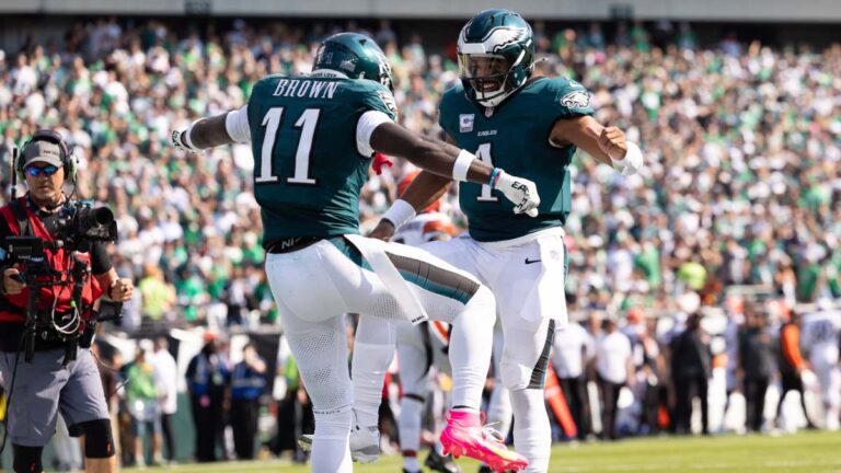 Philadelphia Eagles levanta el vuelo y hunde a los Cleveland Browns en la Semana 6 de la NFL