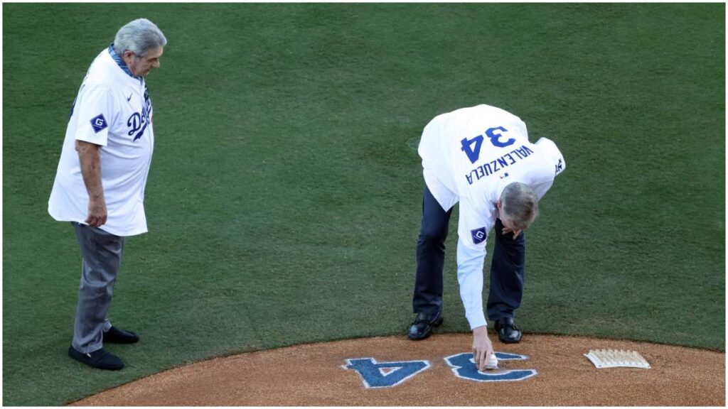 El homenaje de Dodgers a Fernando Valenzuela | Reuters