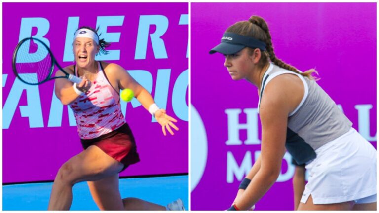 Anna Blinkova y Marina Stakusic se enfrentan en la final del Abierto de Tampico 2024