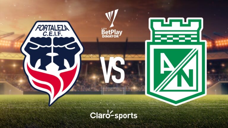 Fortaleza vs Atlético Nacional en vivo la Liga BetPlay 2024 II: Resultado y goles de la jornada 15, en directo online