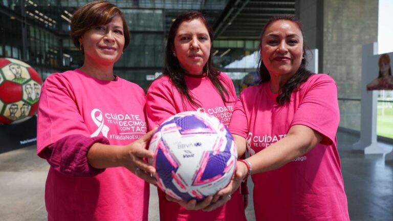 La Liga MX y la Liga MX Femenil presentan campaña para la detección oportuna del cáncer de mama