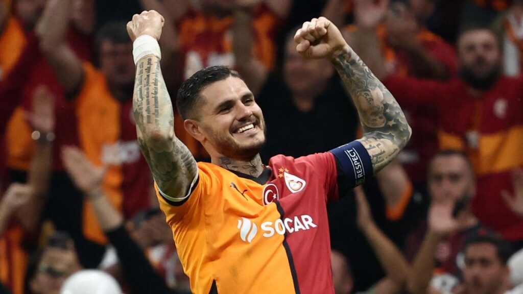 Mauro Icardi abrió el marcador en la victoria del Galatasaray