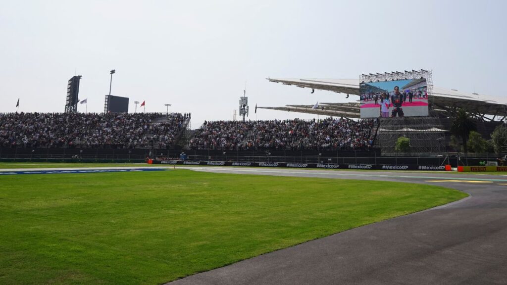 Vista del Gran Premio de México