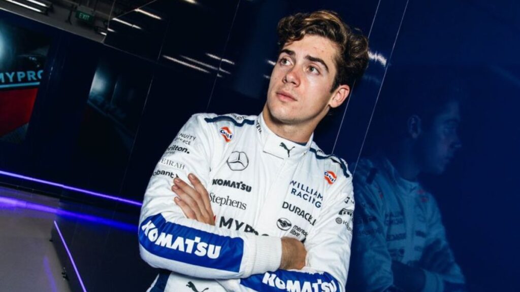 Franco Colapinto tendrá modificaciones en su monoplaza de Williams | @WilliamsRacing