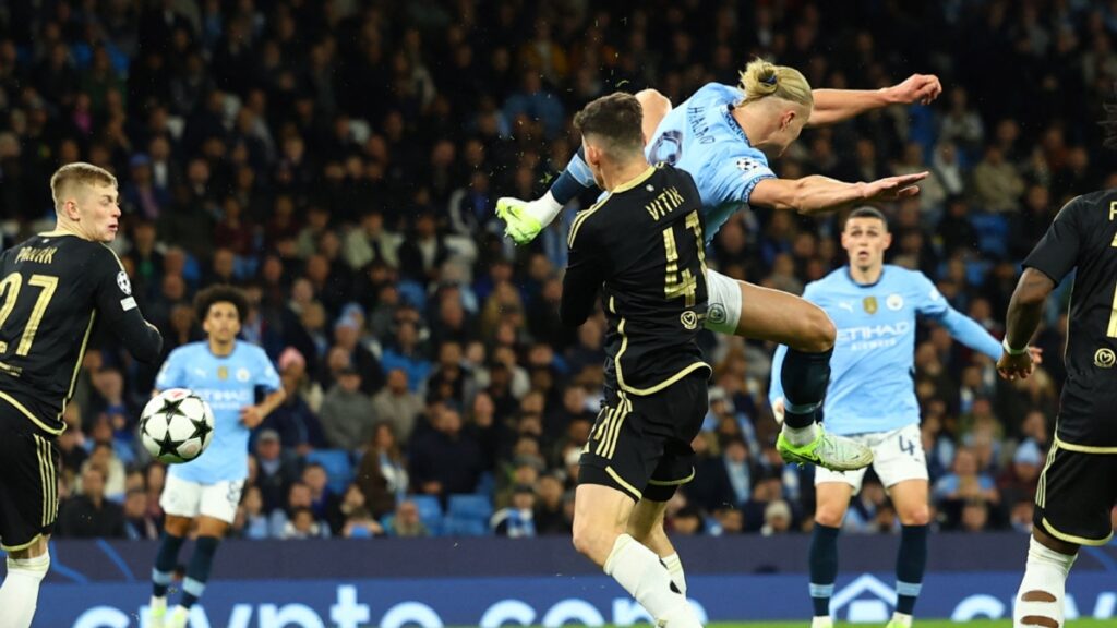 Haaland hace un espectacular golazo en la Champions | REUTERS/Molly Darlington