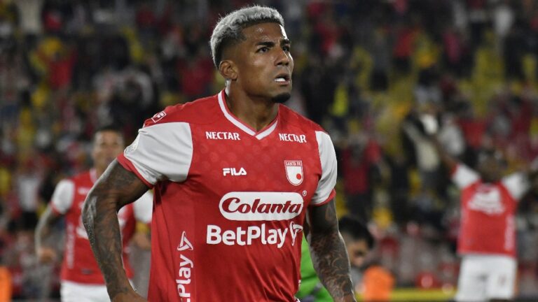 Harold Santiago Mosquera, el jugador clave de Independiente Santa Fe