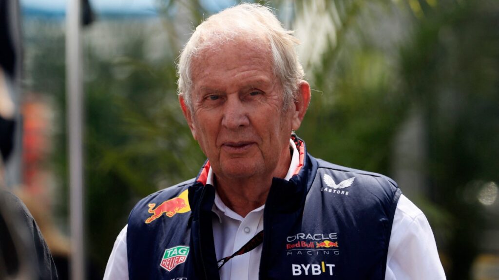 Helmut Marko contradice a Checo Pérez: "Es la primera vez que tiene el problema de los frenos"