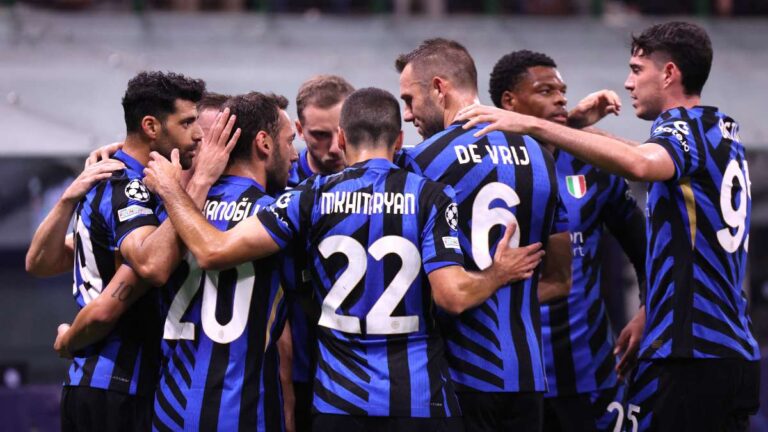 El Inter golea al Estrella Roja en el Giuseppe Meazza y suma su primera victoria en la Champions League