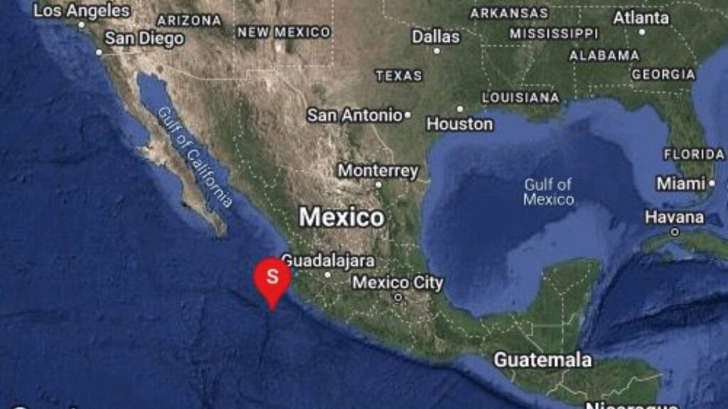 Se registró un sismo de 5.1 en Jalisco / @SismologicoMX 'X'