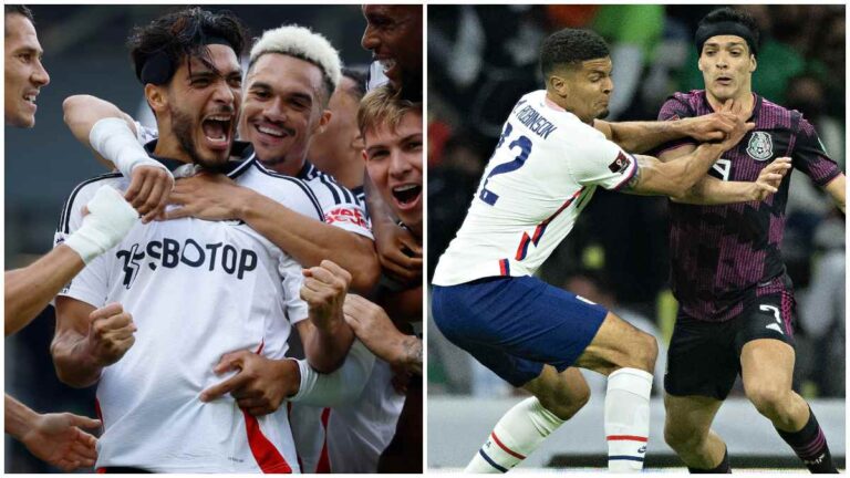 Antonee Robinson y Tim Ream, de disfrutar a Raúl Jiménez en el Fulham a sufrirlo en la Fecha FIFA