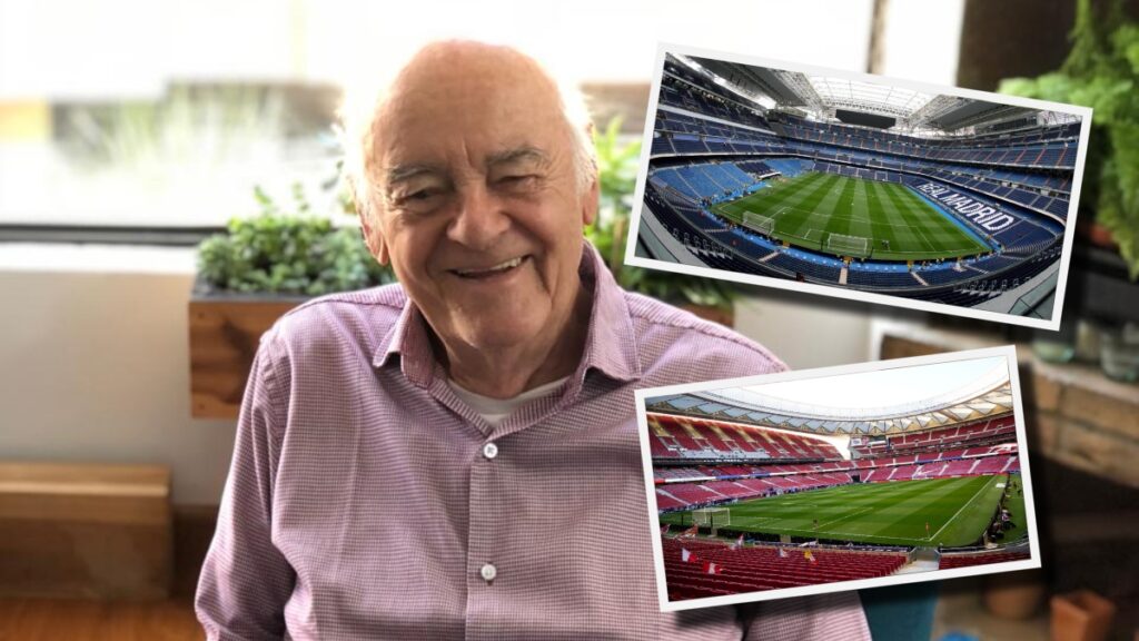 Con 95 años cumplirá su sueño de conocer LaLiga de fondo