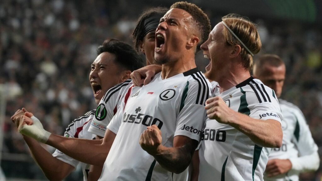 Legia de Varsovia sorprende al Betis y suma tres puntos en su debut en la Conference League