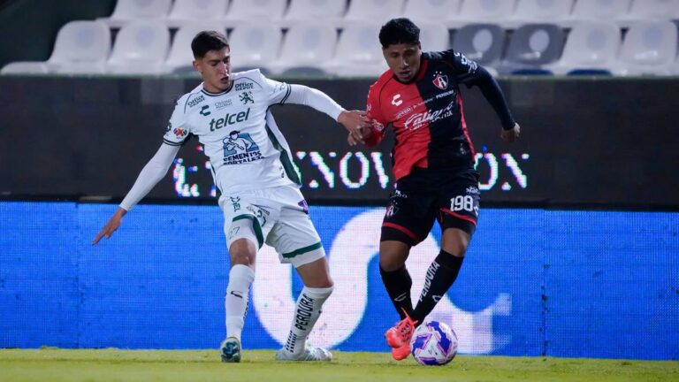 León y Atlas no se hacen daño en el partido de la fecha doble