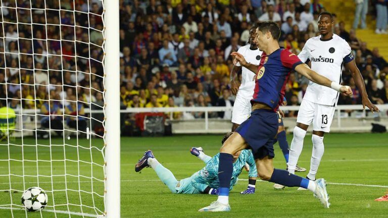 Barcelona vs Young Boys: Robert Lewandowski madruga y abre el marcador