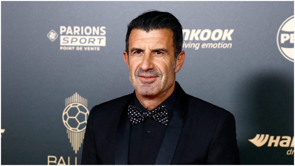 Luis Figo en la alfombra roja del Balón de Oro 2024 | Reuters