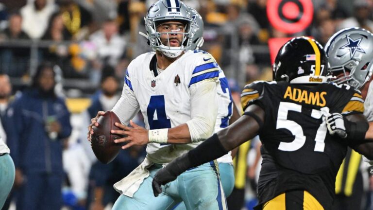 Los Cowboys se llevan una vital victoria de último minuto ante Steelers