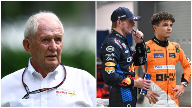 Helmut Marko asegura el campeonato de Max Verstappen: “Norris tiene debilidades mentales”