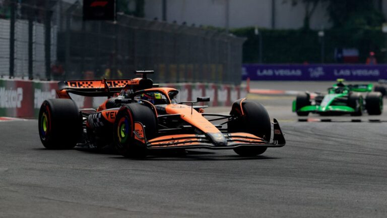 McLaren logra el 1-2 en las Prácticas Libres 3 del GP de México; Checo Pérez termina decimocuarto