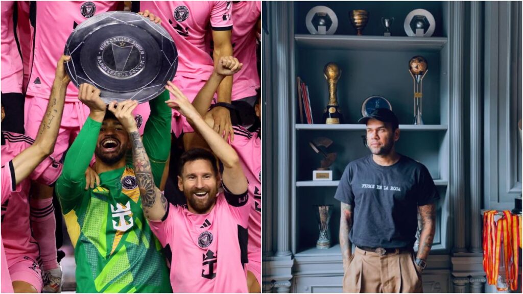 ¿Dani Alves lanzó una 'pedrada' a Lionel Messi? Esta es la polémica publicación de Instagram del brasileño