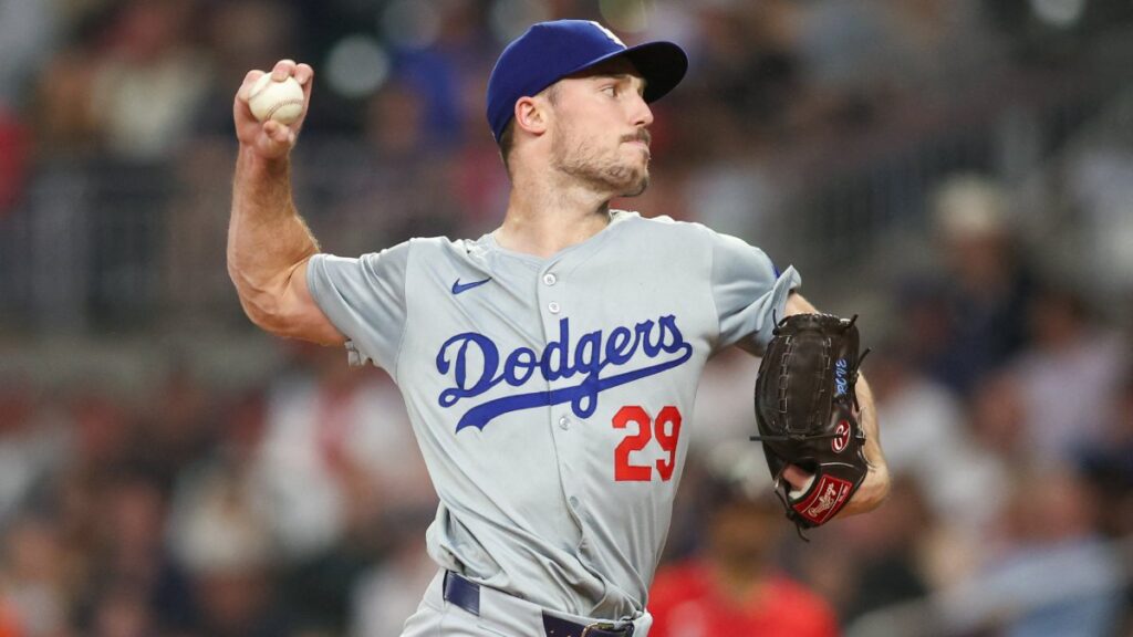 El pitcher, Michael Grove no estará con los Dodgers