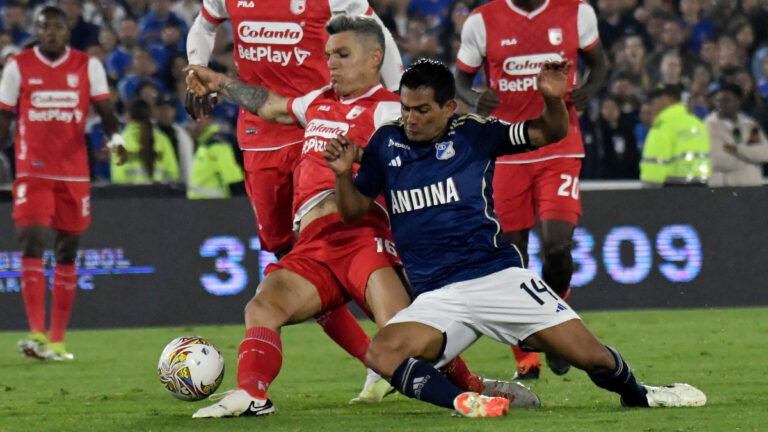 Historial reciente entre Millonarios y Santa Fe: así están los números del derbi bogotano