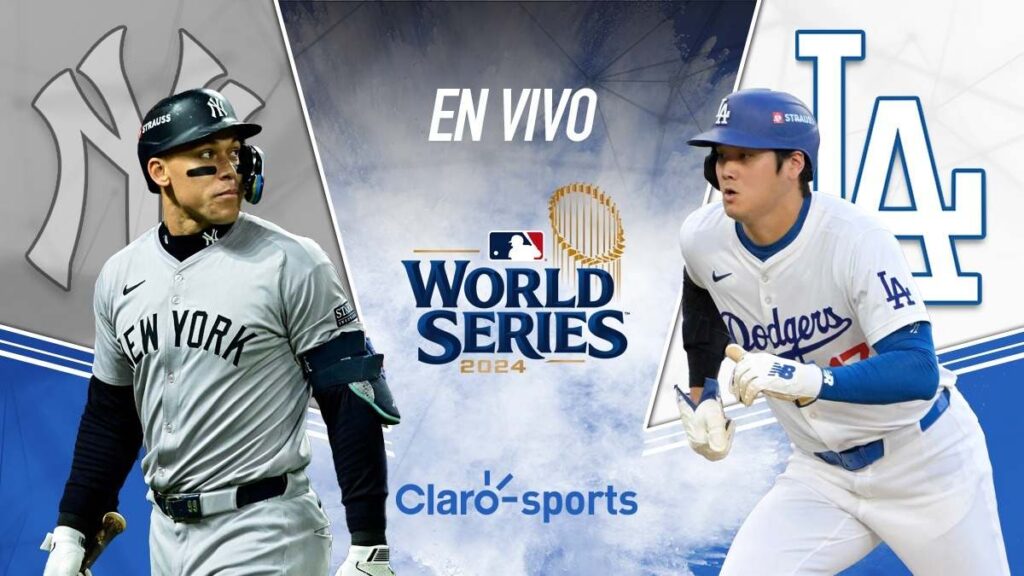 El Juego 1 de la Serie Mundial entre Yankees y Dodgers EN VIVO