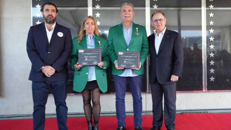 Enrique Contreras Sr., y Rubén Novoa González, las dos nuevas estrellas en el Muro de Honor del Autódromo Hermanos Rodriguez