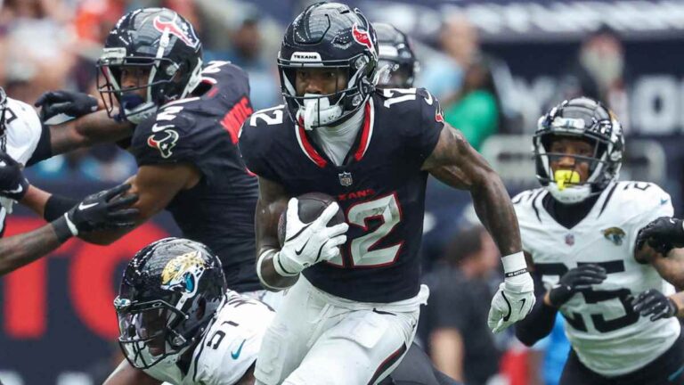 Los Texans, sin Nico Collins un mes por lesión