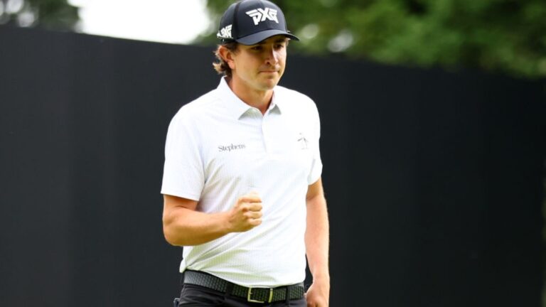 Nicolás Echavarría llega como líder a la última ronda del Zozo Championship del PGA Tour