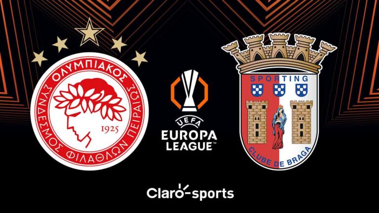 Olympiacos vs Braga, en vivo: Transmisión online de la Europa League 2024; resultados jornada 2, en directo