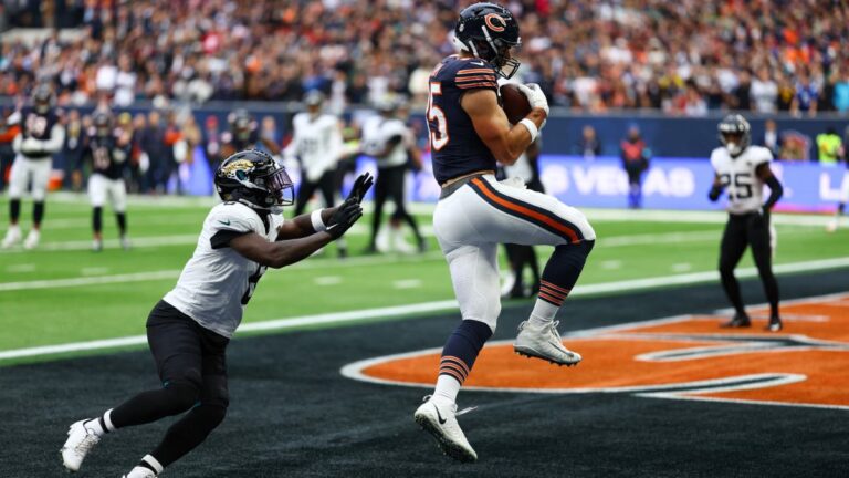 Los Chicago Bears no tienen piedad de Jaguars y los aplasta en Londres dentro de la Semana 6 de la NFL