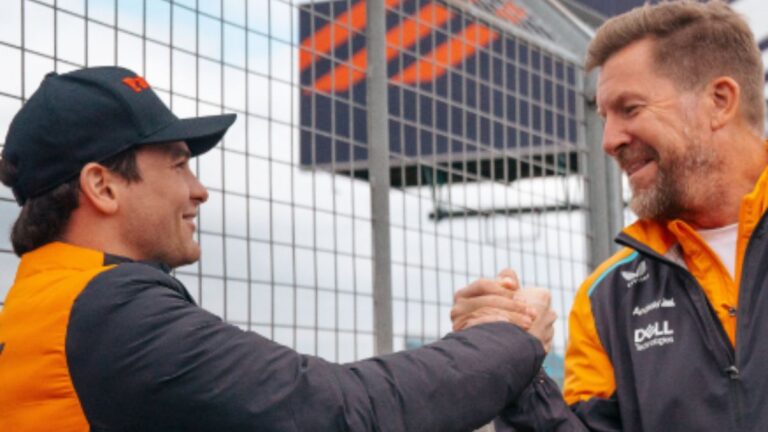 Pato O’Ward busca una vuelta rápida en la FP1 con las mejoras que tendrá el monoplaza de Lando Norris para el GP de México