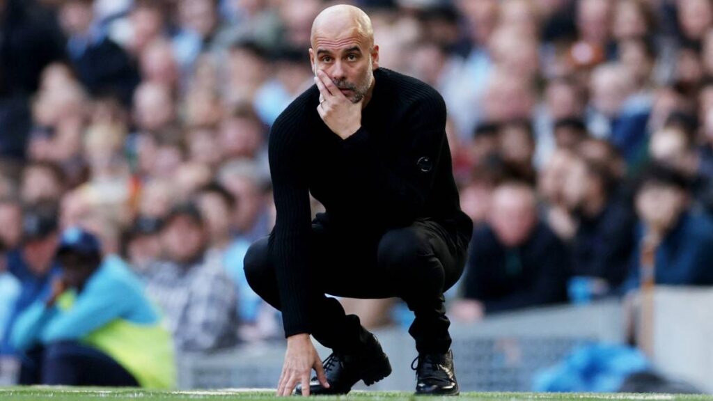 Pep Guardiola podría dejar la Premier League. Reuters